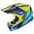 Motorcycle helmet SCORPION VX-22 AIR ATTIS blue/neon yellow