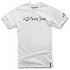 Triko ALPINESTARS WORDMARK TEE bílo/černé 1036-72015 20
