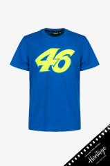 Triko VR46 HERITAGE 46 ROSSIFUMI modré 528316