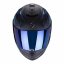 Moto přilba SCORPION EXO-1400 AIR SYLEX matná černo/modrá