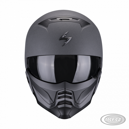 Moto helmet SCORPION EXO-COMBAT II SOLID graphite dark grey