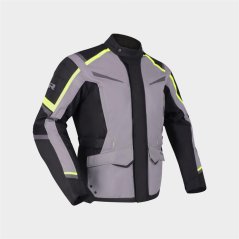 Motorcycle jacket RICHA TUNDRA grey/fluo yellow