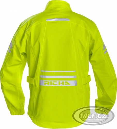 Moto pláštěnka bunda RICHA RAIN STRETCH fluo žlutá