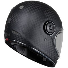 Moto přilba JUST1 J-CULT CARBON solid černá matná