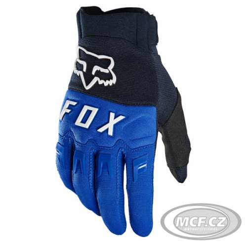 Moto rukavice FOX DIRTPAW modré 25796-002