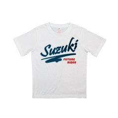 Dětské triko SUZUKI bílé 990F0-KBTU0-XL