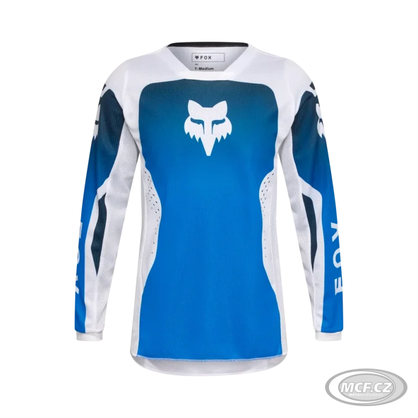 Dětský dres FOX 180 Jersey Youth Shield modrý 36328-002