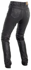 Dámské moto kalhoty RICHA WAXED JEANS LADY SLIM FIT anthracite