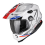 Moto přilba SCORPION ADF-9000 AIR SUMMIT bílo/červeno/stříbrná