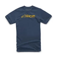 Triko ALPINESTARS RIDE 3.0 TEE navy/zlaté 1232-72200 7059