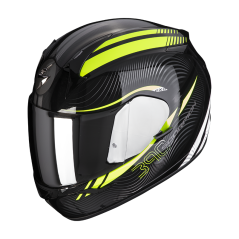 Moto přilba SCORPION EXO-390 STING černo/neonově žlutá