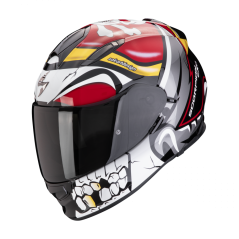 Motorcycle helmet SCORPION EXO-491 PIRATE red