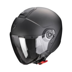 Motorcycle helmet SCORPION EXO-CITY II solid matt black
