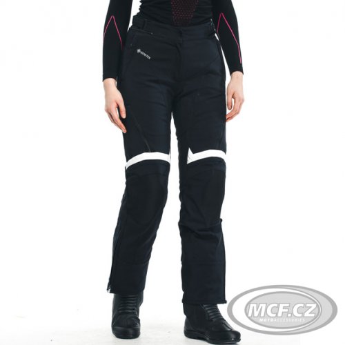 Dámské moto kalhoty DAINESE CARVE MASTER 3 LADY GORE-TEX černo/bílé