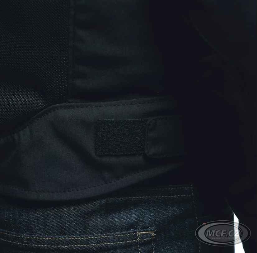 Moto bunda DAINESE AIR FRAME 3 TEX černo/bílá