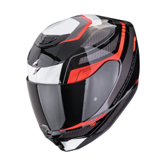 Moto přilba SCORPION EXO-391 LEO černo/červená