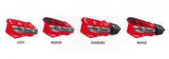 Kryty páček RACETECH FLX ALU bílé