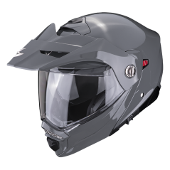 Motorcycle helmet SCORPION ADX-2 solid cement grey - WITHOUT PINLOCK