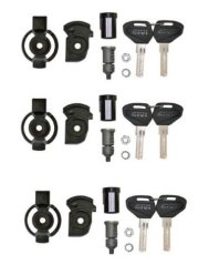 Bezpečnostní zámek pro kufry GIVI SL103 (sada 3 ks)