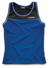 Dámský nátělník SUZUKI TEAM modrý BLVT1