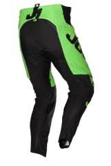 Moto kalhoty JUST1 J-FLEX ARIA neonově zeleno/černé