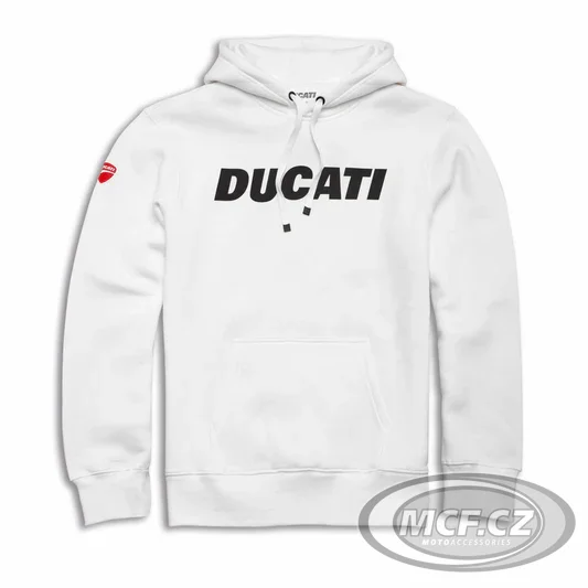 Mikina DUCATI ESSENTIAL bílá 98780467