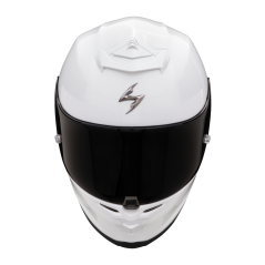 Motorcycle helmet SCORPION EXO-R1 FIM Racing #1 AIR peal white