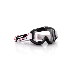 Motokrosové brýle PROGRIP černé s bílým páskem PG3201-102WH