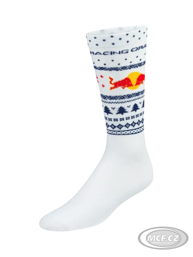 Ponožky Oracle Red Bull Racing bílé RBR25281