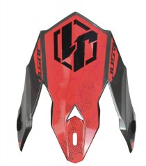 Dětský kšilt JUST1 J32 PRO SWAT camo fluo červený