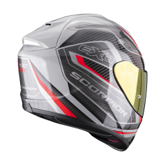 Moto přilba SCORPION EXO-1400 AIR ATTUNE šedo/černo/červená