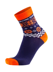 Ponožky KTM Red Bull Winter modro/oranžové - vánoční edice KTM24118