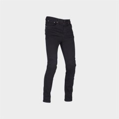 Dámské moto kalhoty RICHA SECOND SKIN JEANS černé - zkrácené