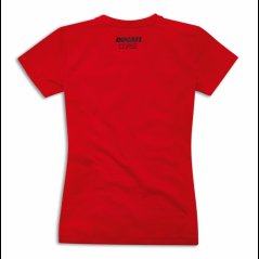 T-shirt DUCATI DC SPEED LADY red 98771081