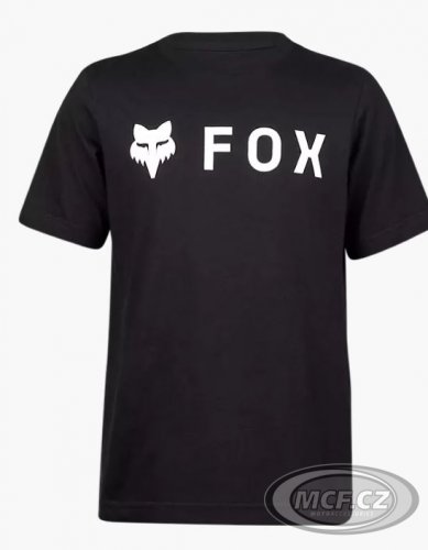 Dětské triko FOX ABSOLUTE černé 31818-001