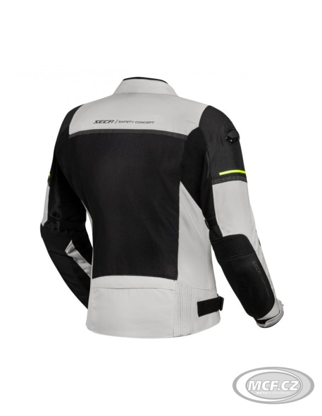 Dámská moto bunda SECA STREAM EVO LADY šedá