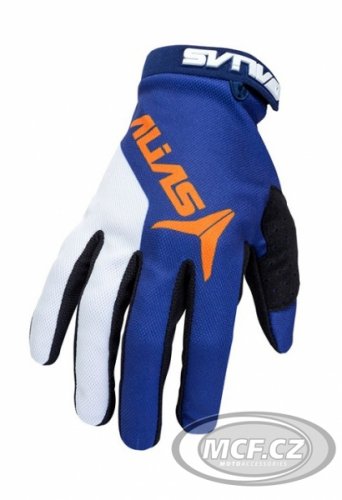 Motokrosové rukavice ALIAS MX AKA oranžové/navy 2832