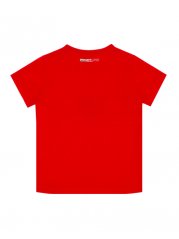 Dětské triko DUCATI LOGO AND STRIPES červené 20 36013