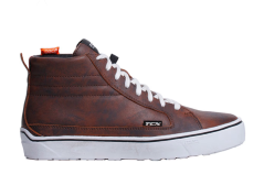 Moto boty TCX STREET 3 WP hnědo/bílé