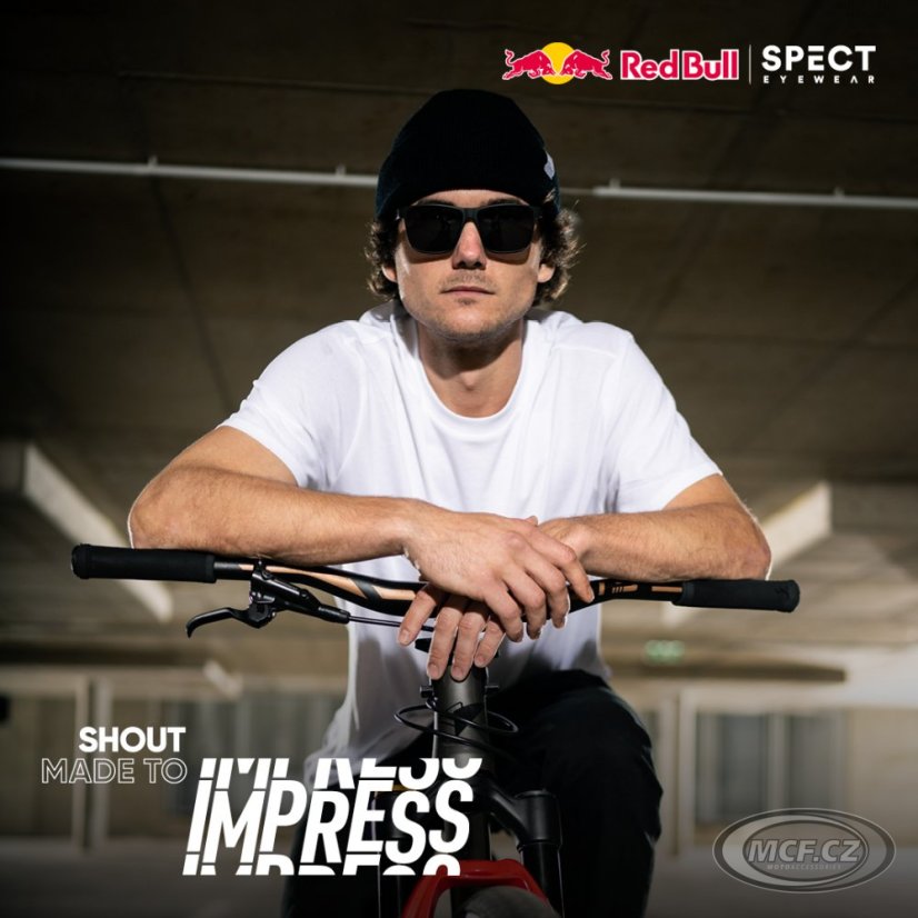 Sluneční brýle Red Bull SPECT EARLE černé s kouřovými skly