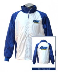 Bunda TM RACING bílo/modrá 95247