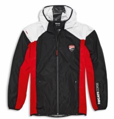 Bunda DUCATI DC SPORT RAIN černo/červeno/bílá 98770783