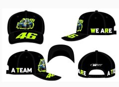 Dětská kšiltovka VR46 WRT WE ARE TEAM černá 497604
