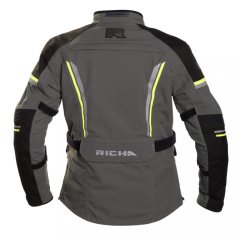 Motorcycle jacket RICHA INIFINITY 2 PRO LADY grey/fluo yellow