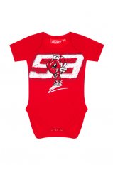 Dětské body MARC MARQUEZ BABY ROMPER 93 červené 20 83003