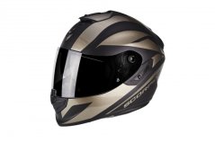 Moto přilba SCORPION EXO-1400 AIR FREEWAY II černo/titanová matná
