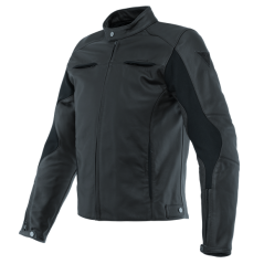 Motorcycle leather jacket DAINESE RAZON 2 black