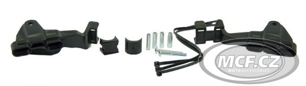 Kryty páček RTECH HP3 CROSS/ENDURO CR červeno/bílé R-HP3ENDRSBN0