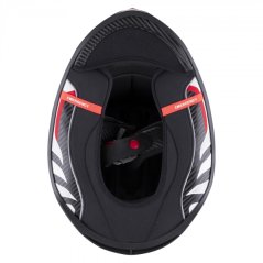 Moto přilba SCORPION EXO-R1 EVO CARBON AIR solid černá