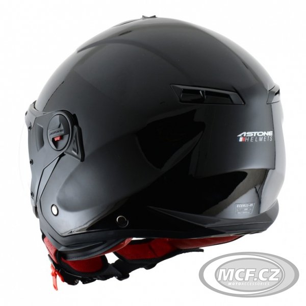 Moto přilba ASTONE MINIJET S SPORT černá